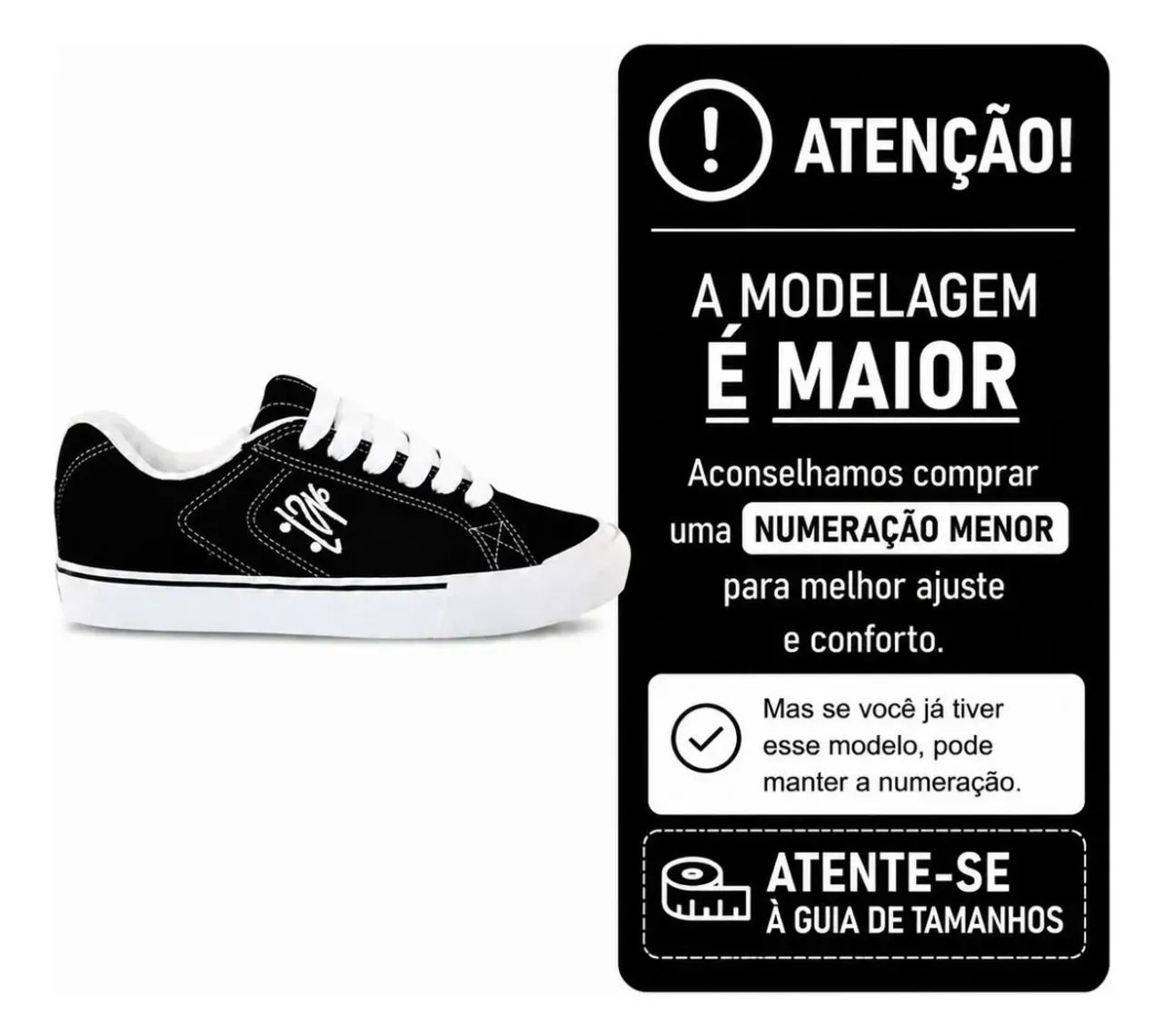 TÊNIS QIX CHORÃO PARK - ORIGINAL - Foto 3