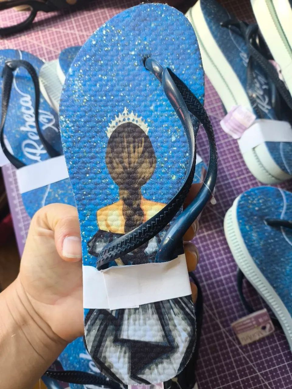 Chinelos personalizados (sobra) - Foto 3