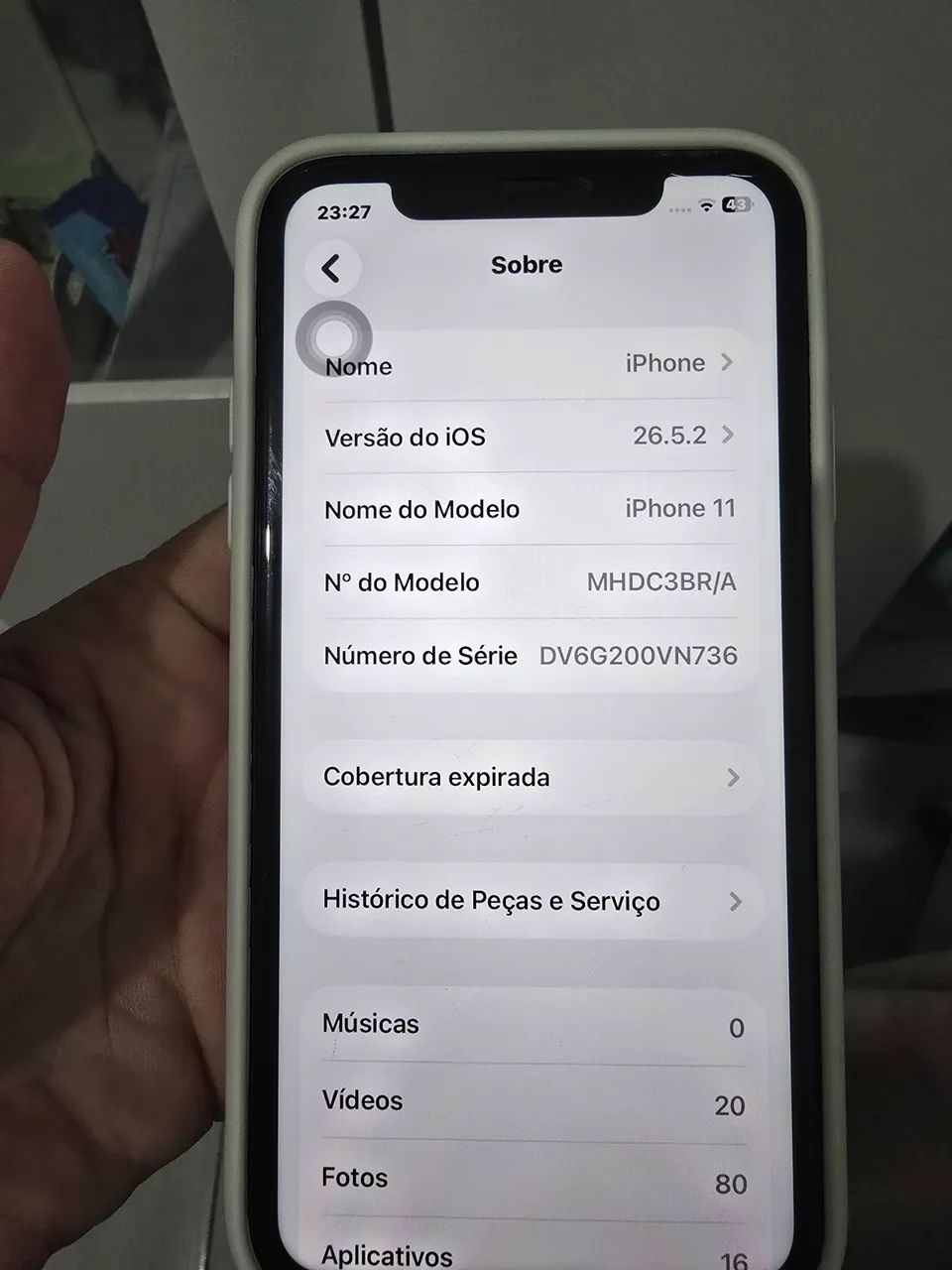 Iphone 11 64gb - Branco - Foto 5