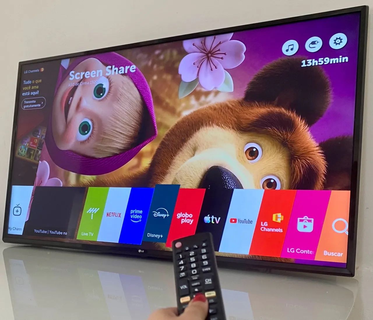 Tv Smart 55 LG WEBOS 4K - Foto 5