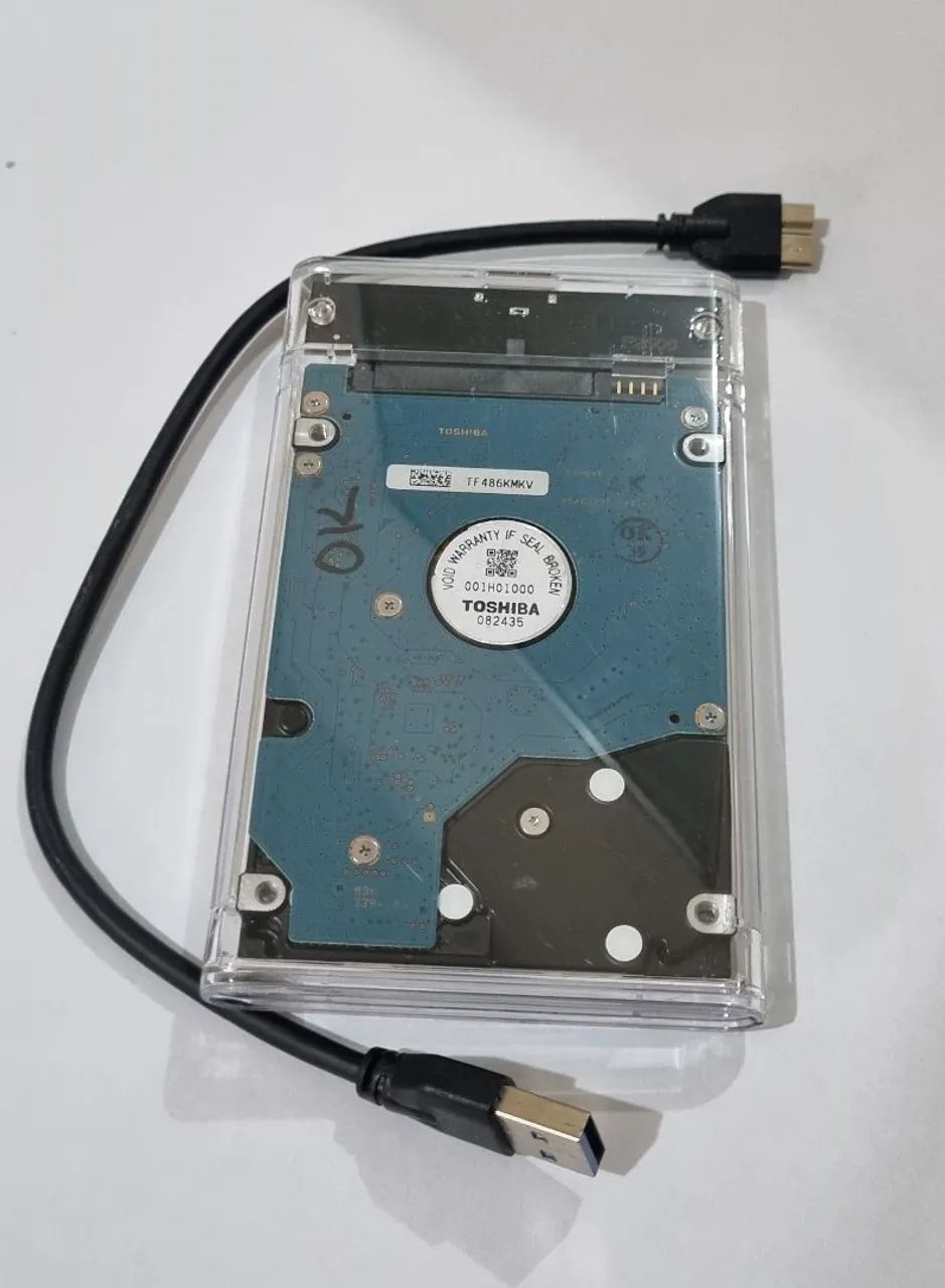 HD externo para Xbox360 com 35 jogs