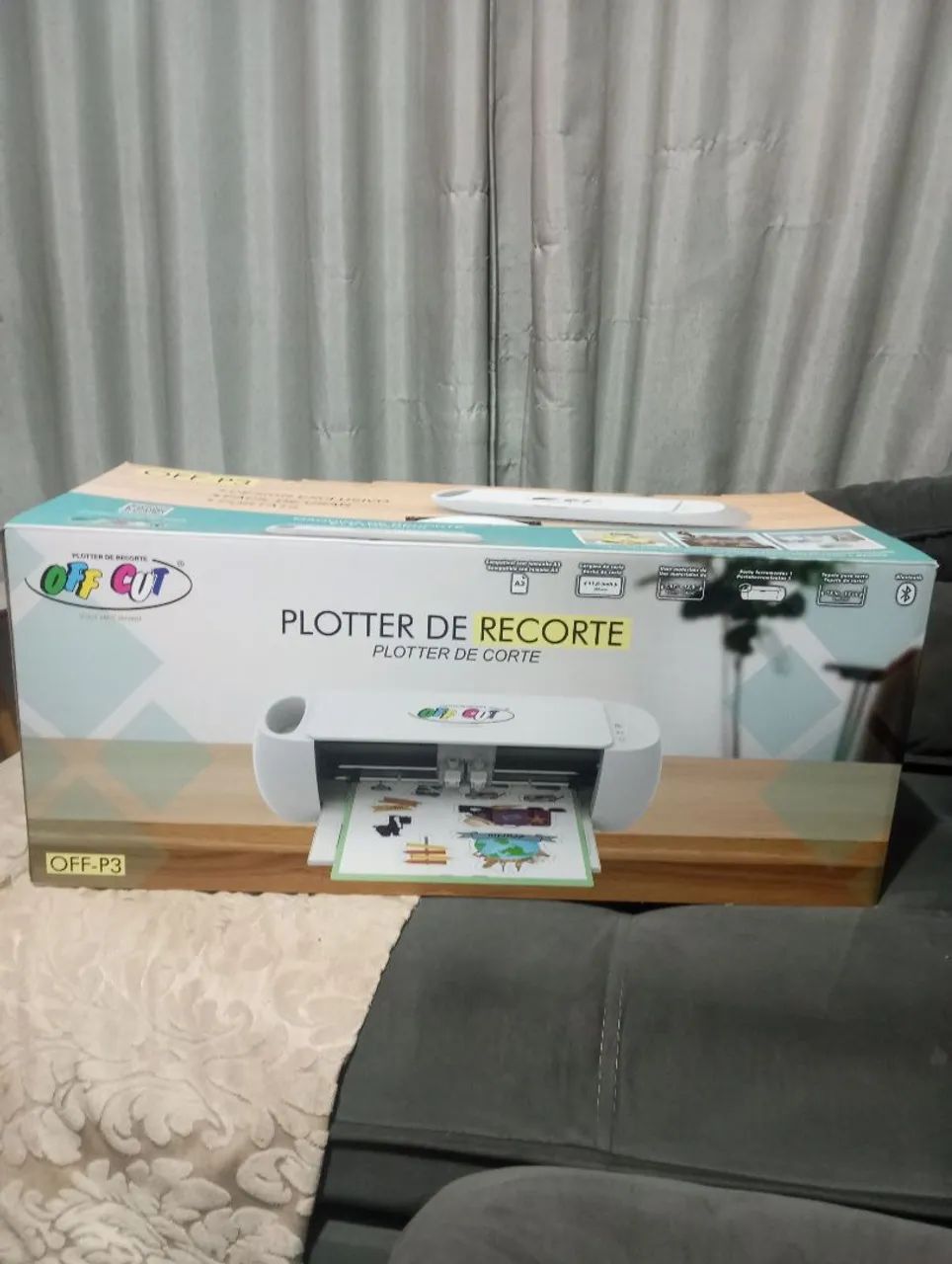 Máquina de recortar plotter 
