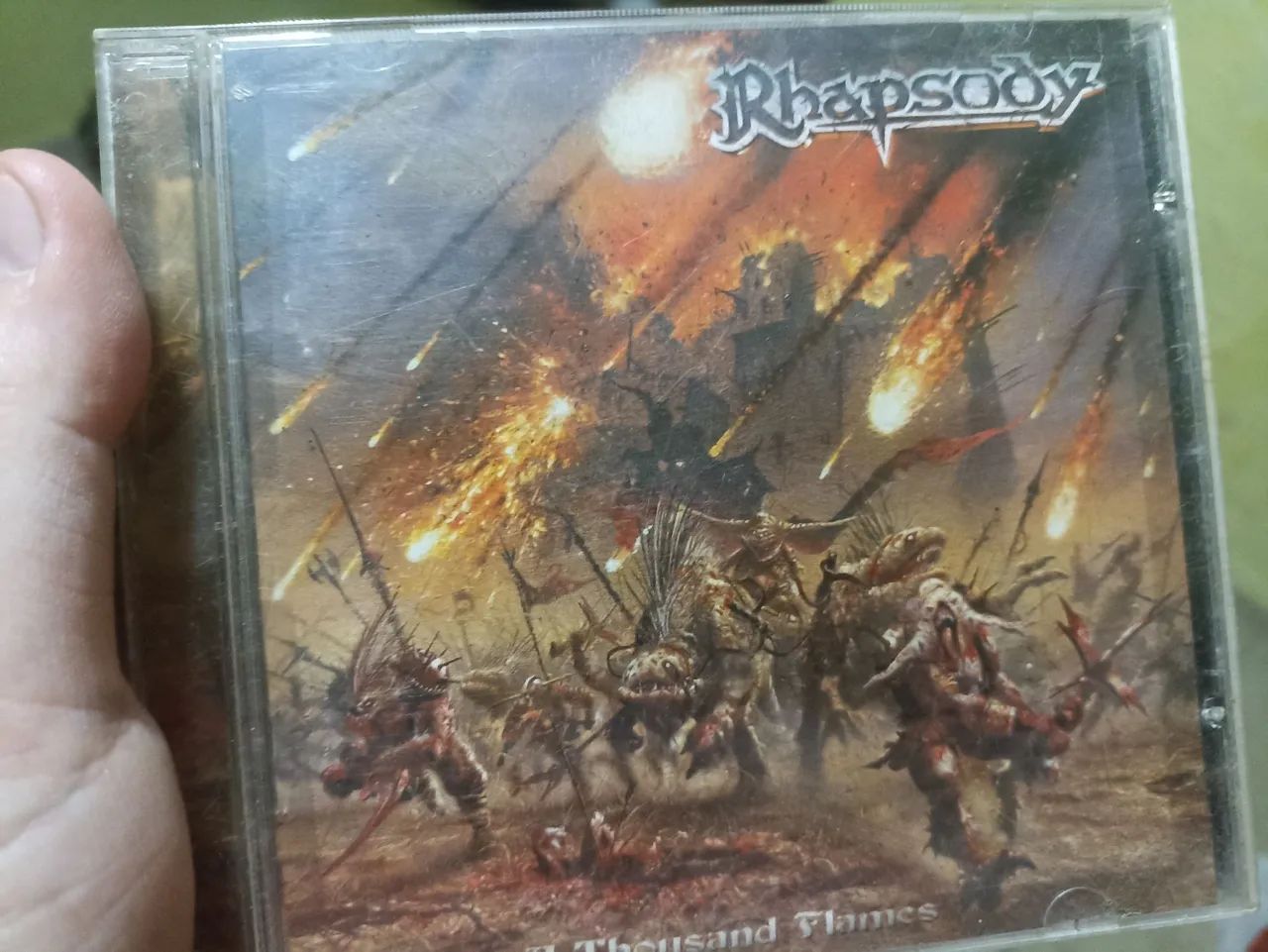 Combo 5 cds RHAPSODY originais  - Foto 2