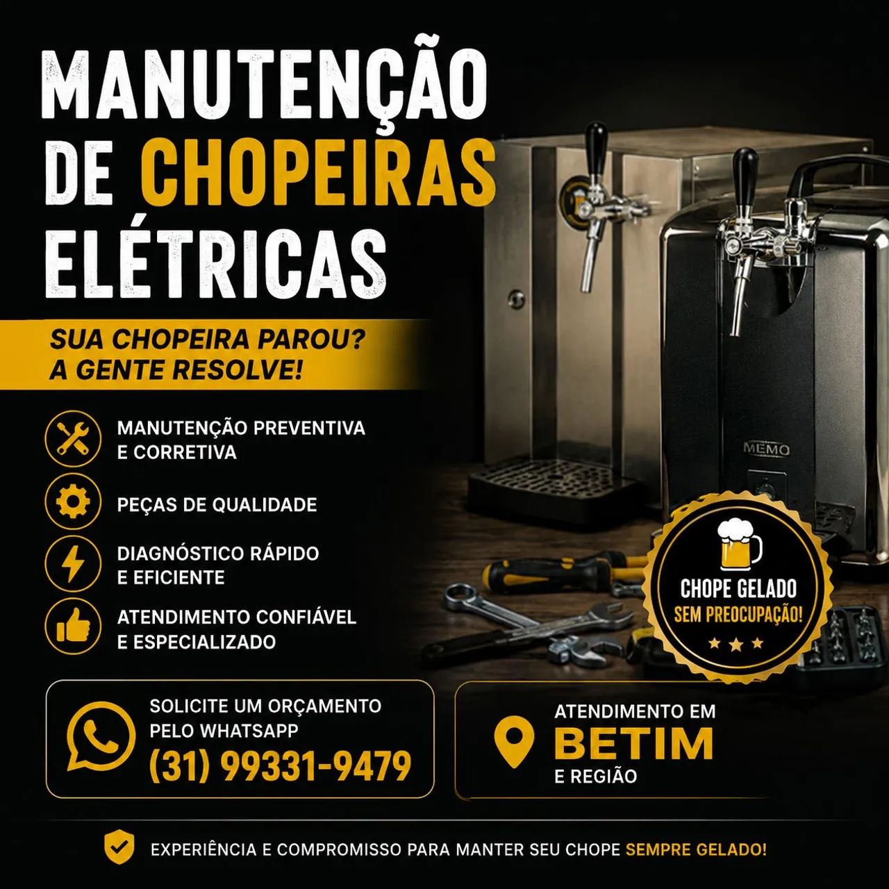 Chopeira elétrica 