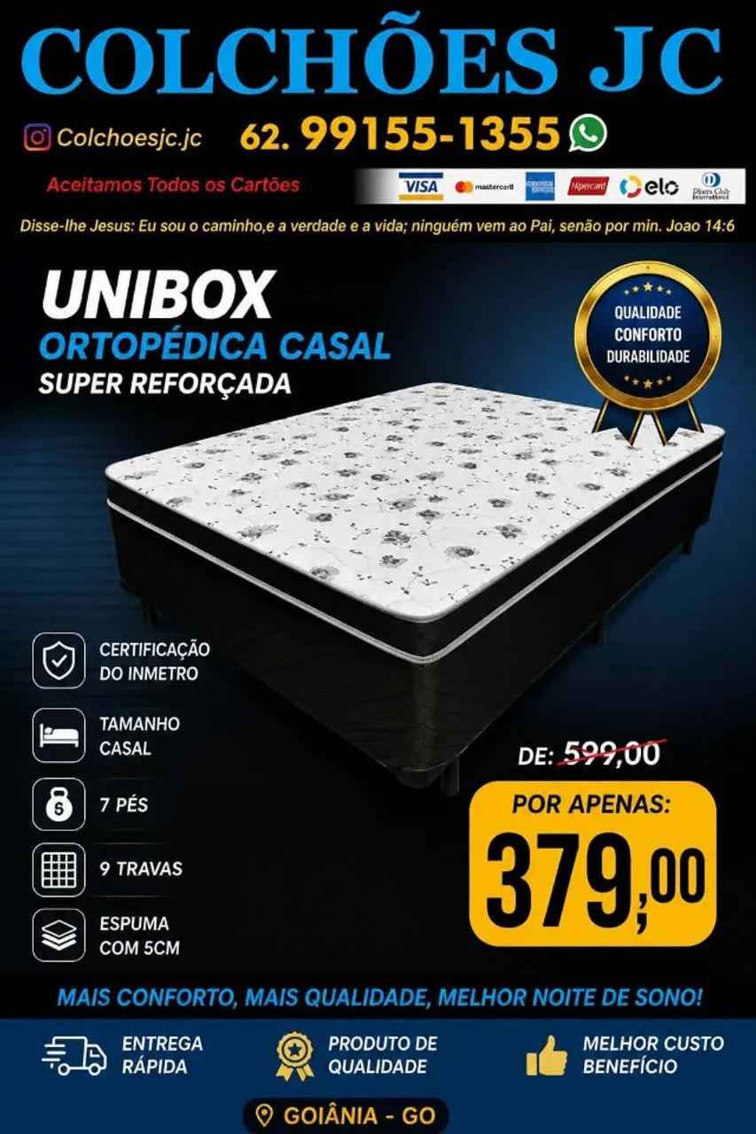 cama box casal 379,00