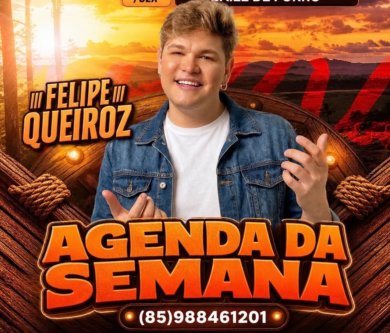 Agenda aberta pra show 