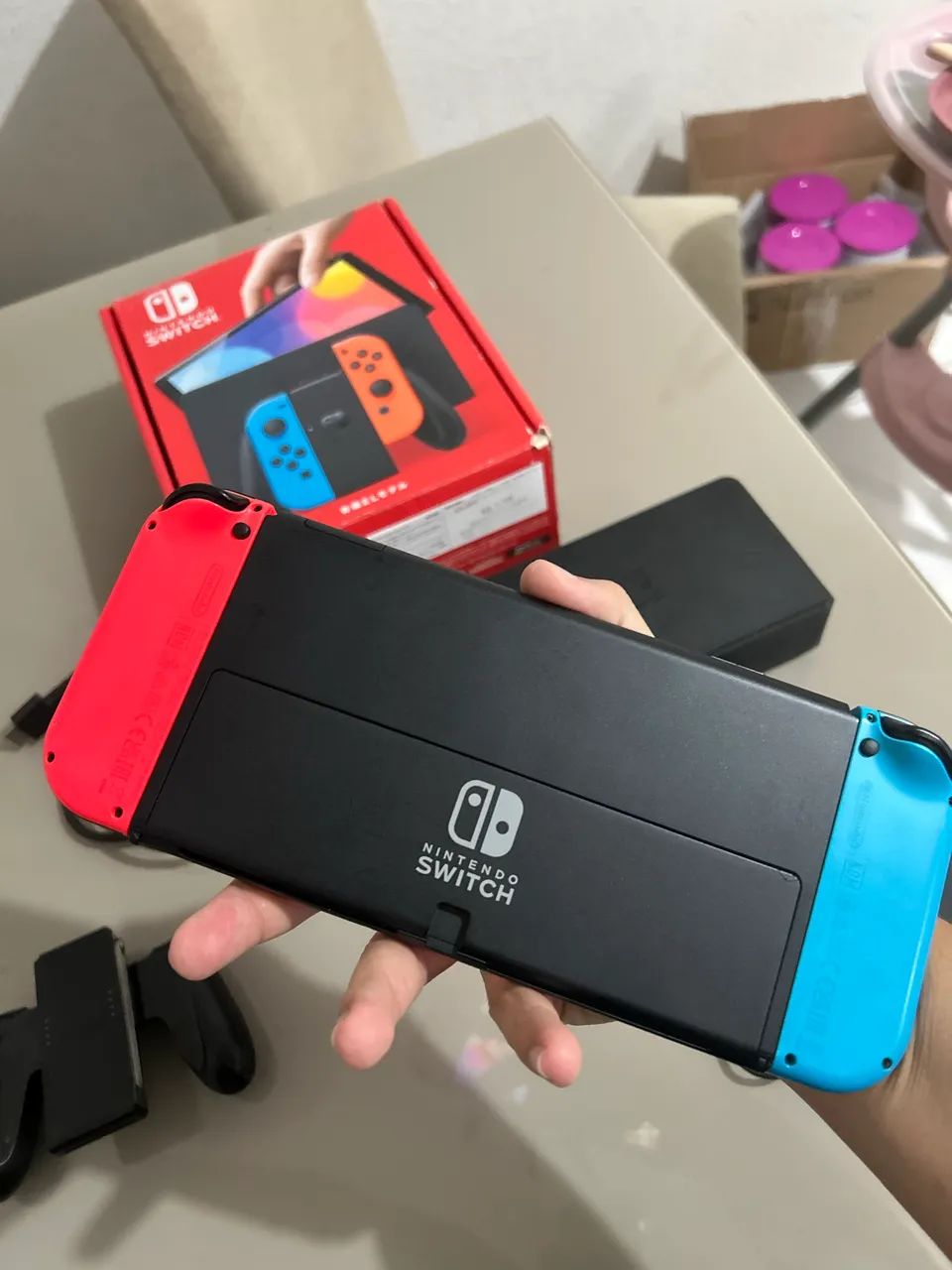 Nintendo Switch OLED DESBLOQUEADO - Foto 2