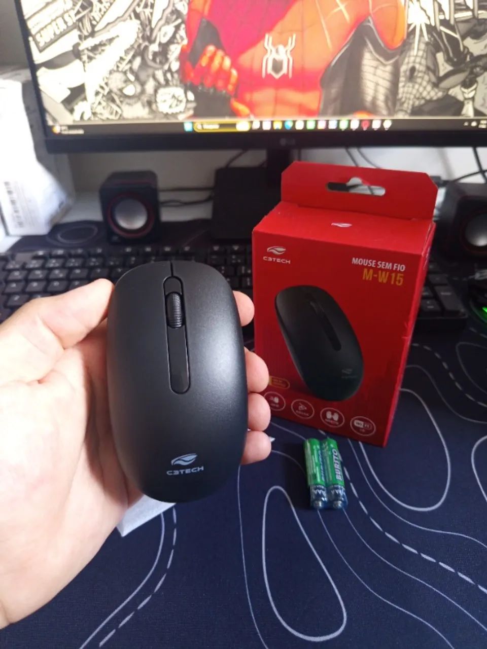 Mouse sem Fio C3Tech - Foto 4