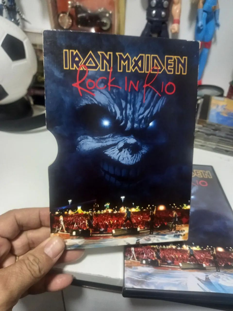 DVD IRON MAIDEN ROCK IN RIO