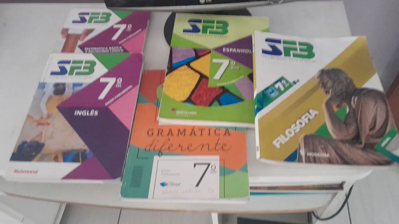 Livros 7° Ano - Sistema Farias Brito 