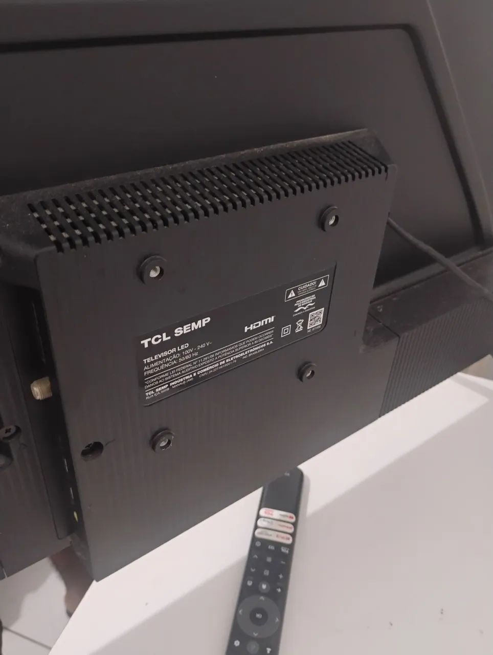 Vendo smartv 32 polegadas TCL HDMI Android seminova bairro granja Lisboa  - Foto 4
