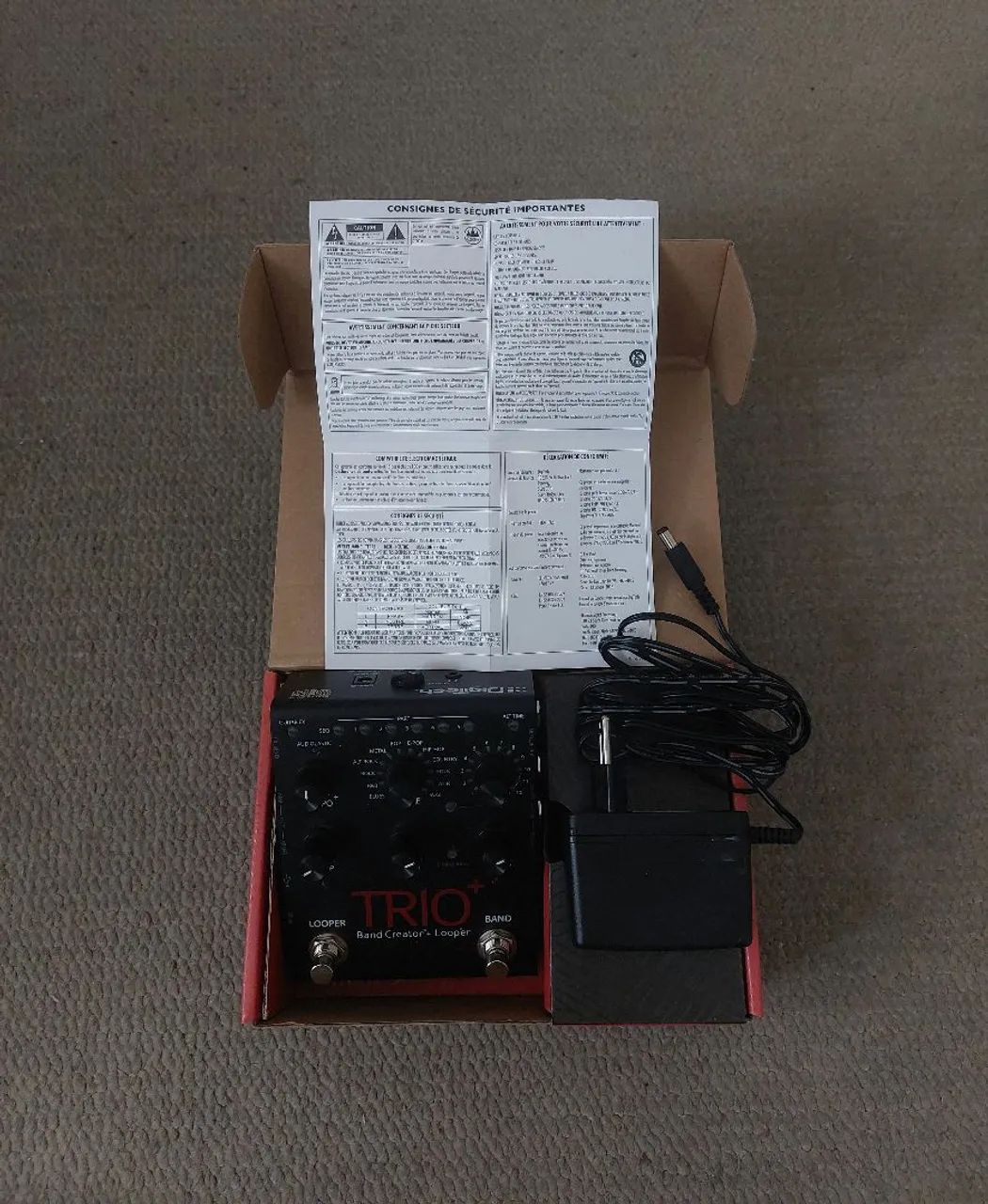 Pedal Digitech TRIO+ Band Creator com Looper - Foto 3