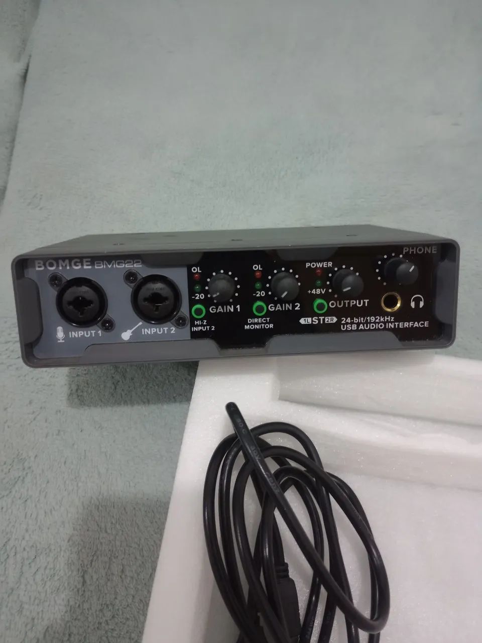 Interface de áudio USB BMG22