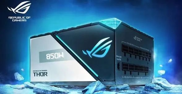 FONTE ROG STRIX THOR 850W 80PLUS PLATINUM.
