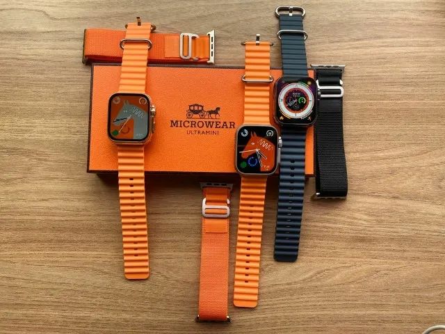 Smartwatch Microwear W69 Ultra Mini 2026 GPS Saúde Fitness Compacto Lacrado