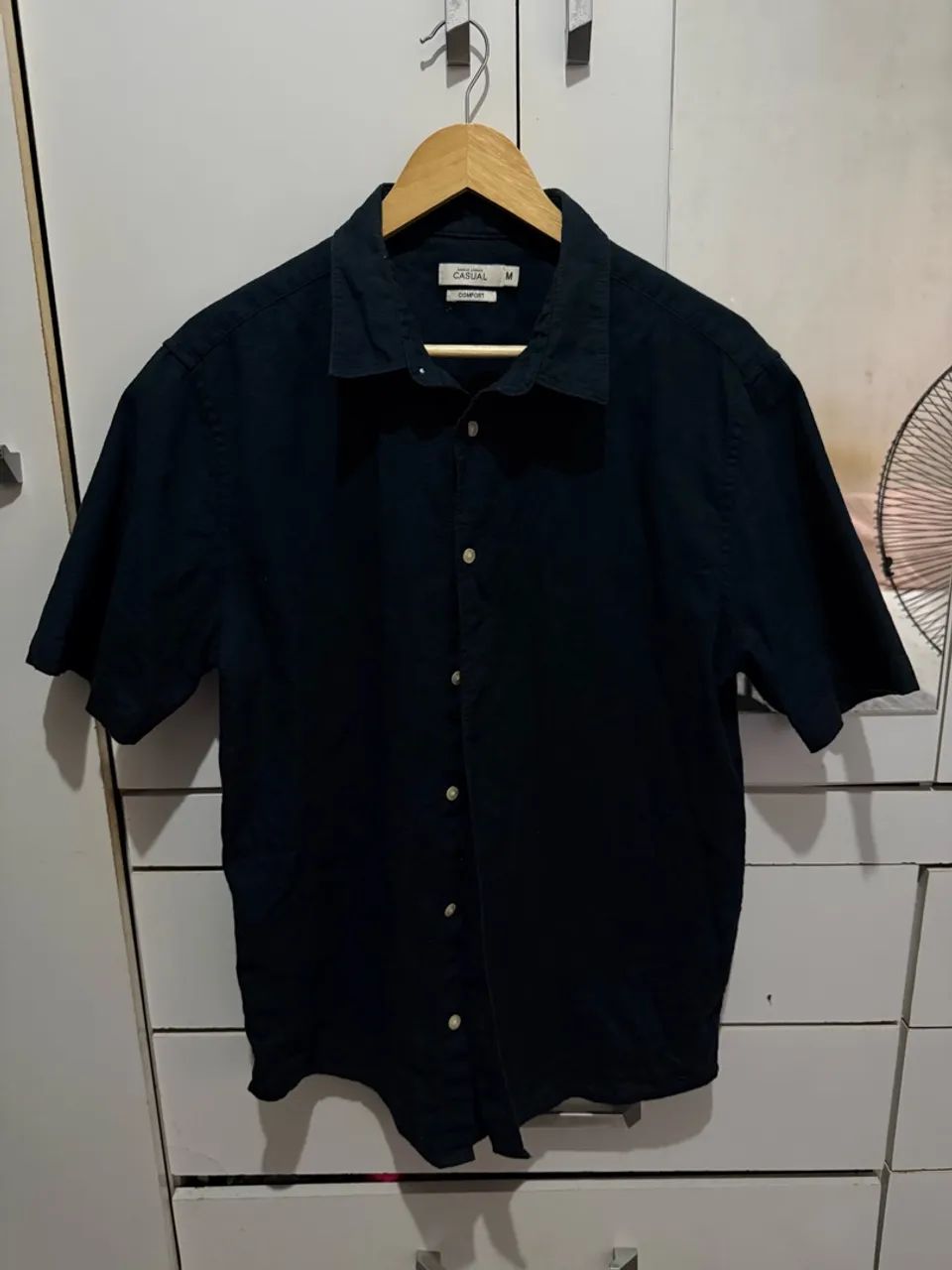 Camisa de botão TAM. M