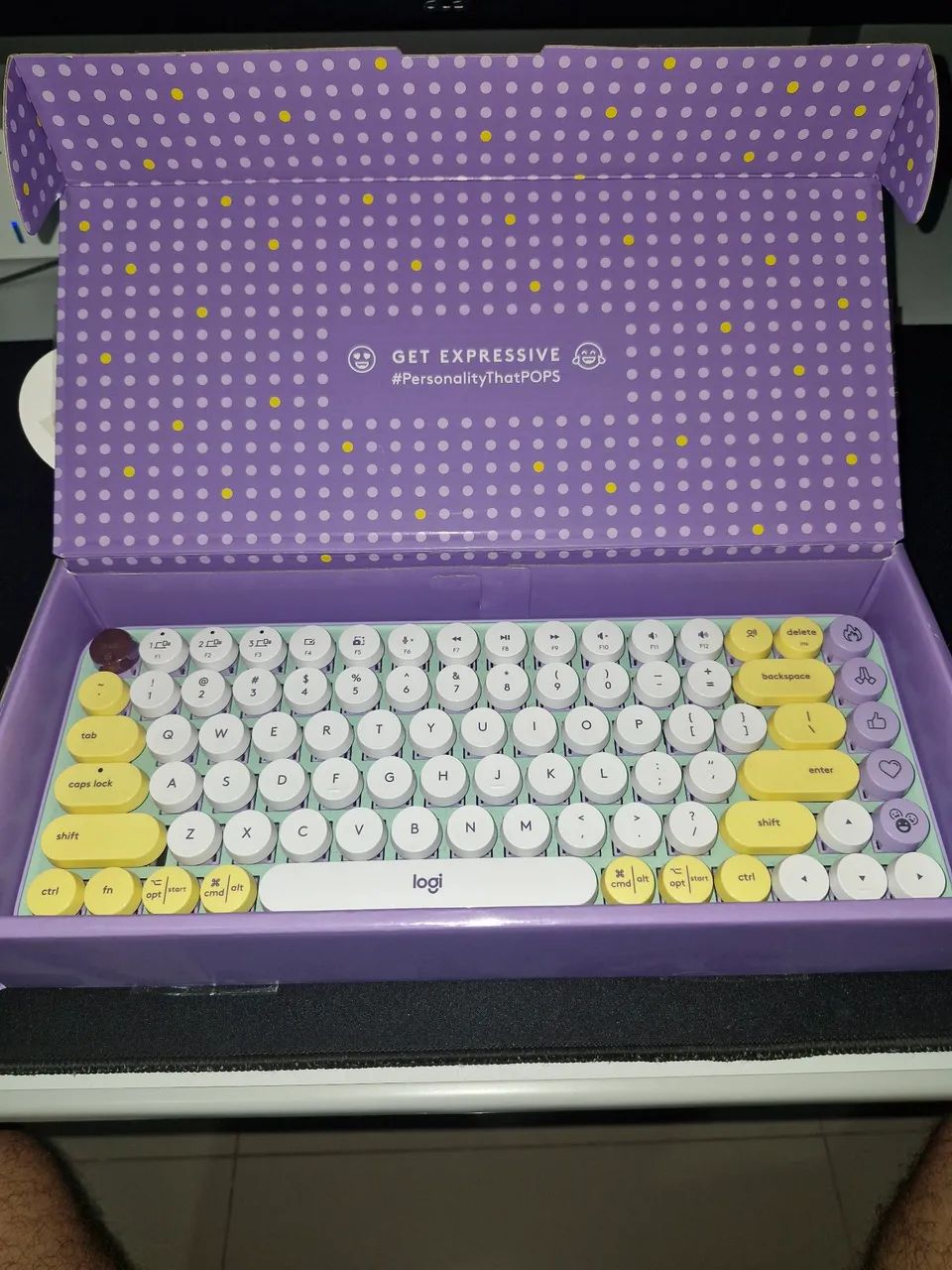 Teclado Mecânico Logitech Pop Keys - Foto 2