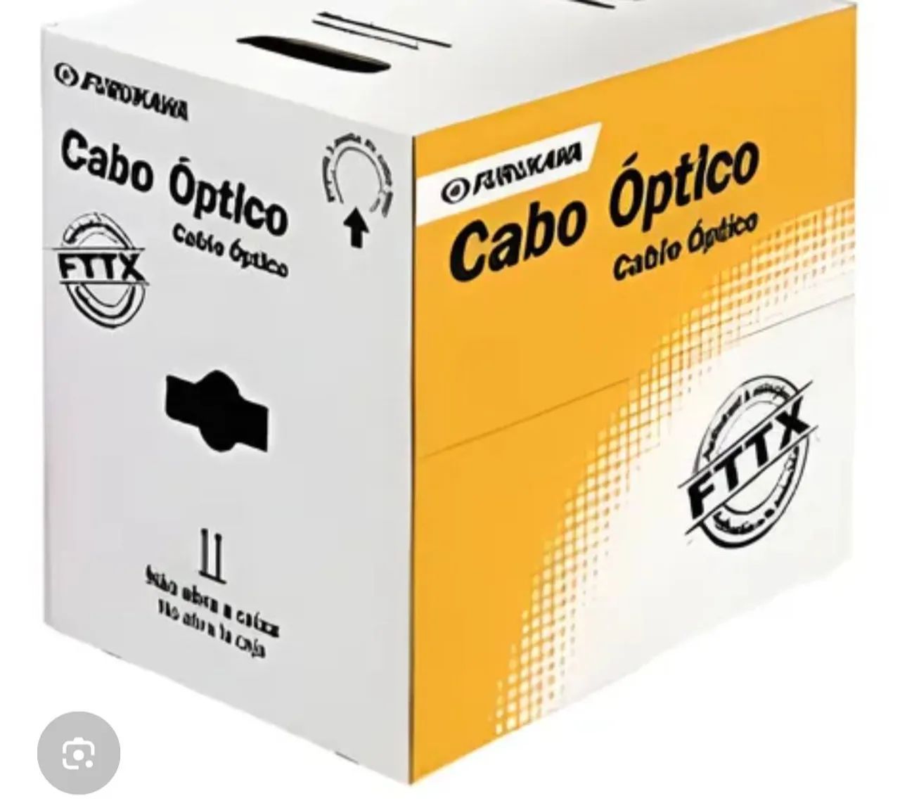 Cabo de fibra óptica 