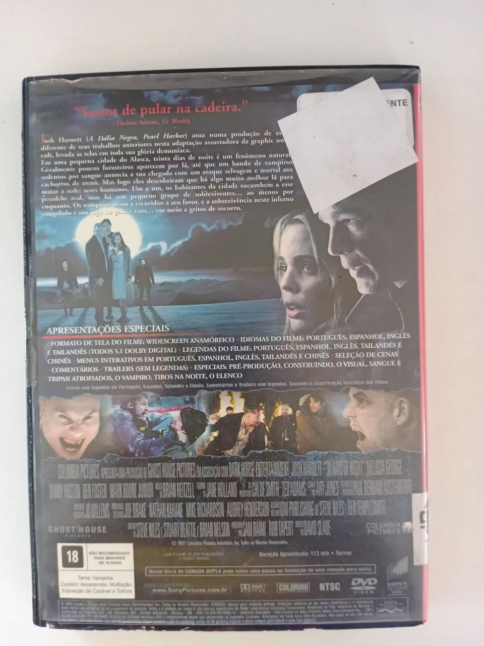 Dvds 30 dias de noites vols 1 e 2 ( vampiros) - Foto 3