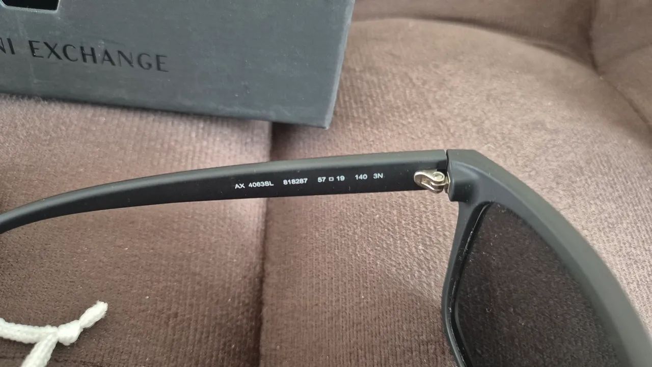 Óculos de sol masculino Armani Exchange AX4063SL - Foto 5