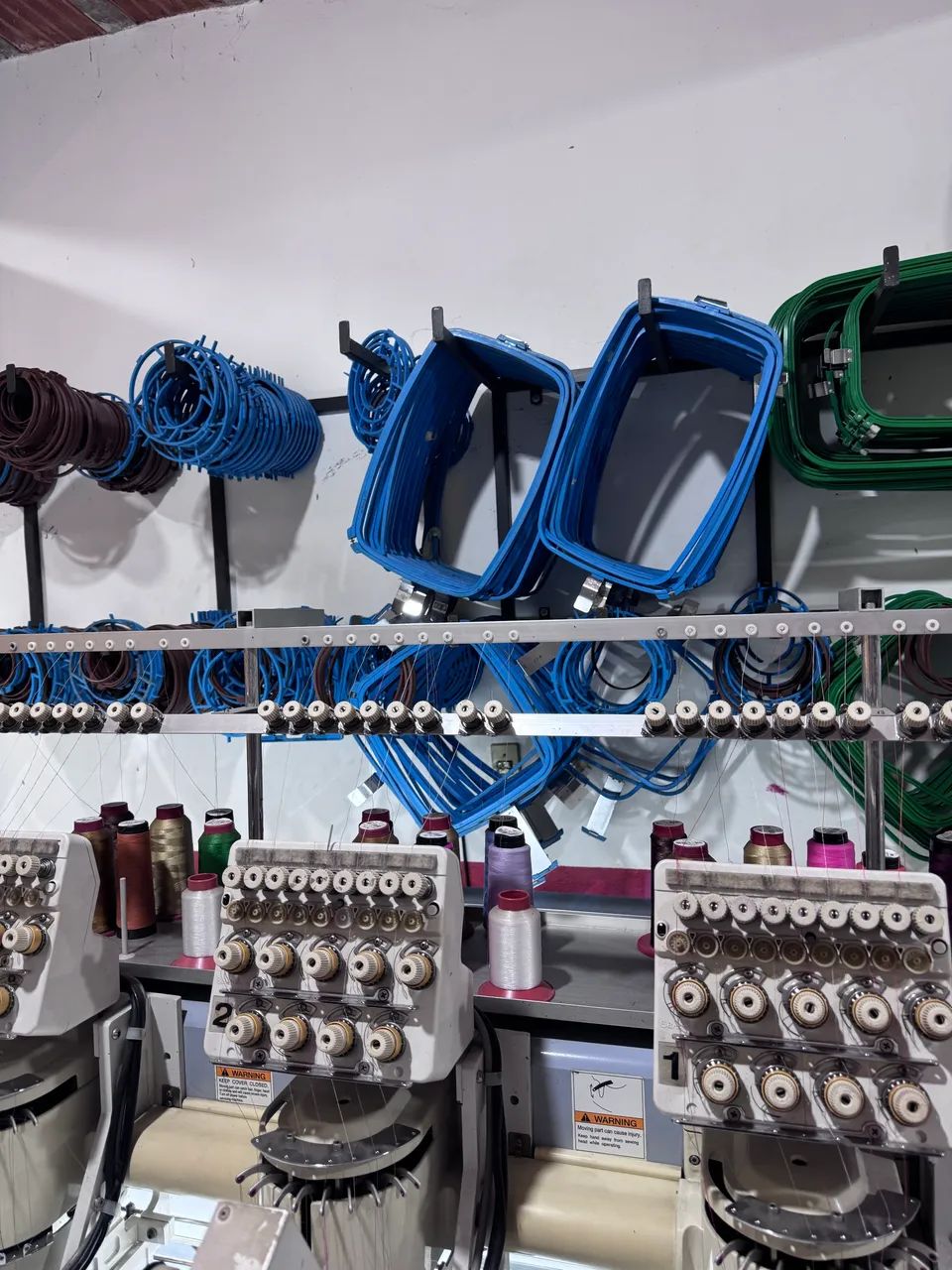 Máquina de Bordar Barudan 12 cabeças  - Foto 2