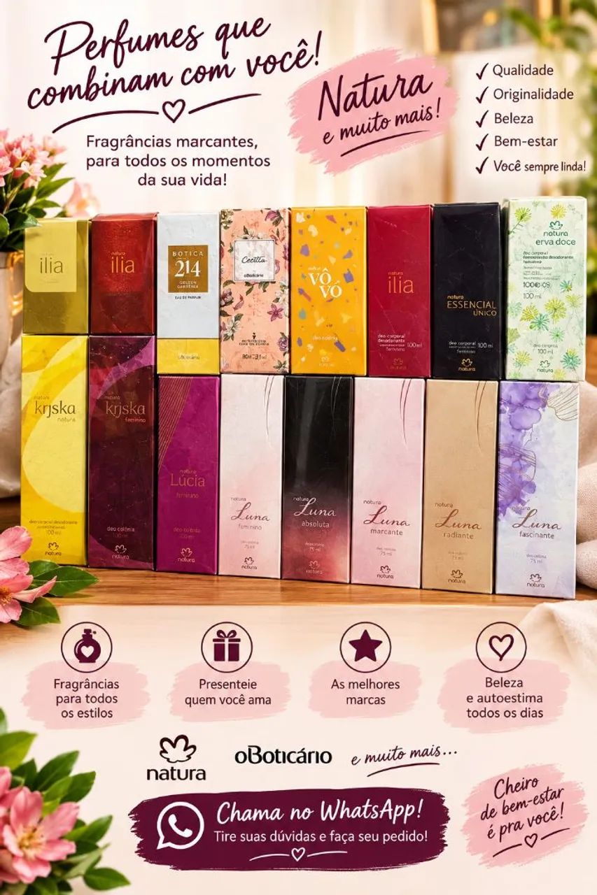 Perfumaria feminina