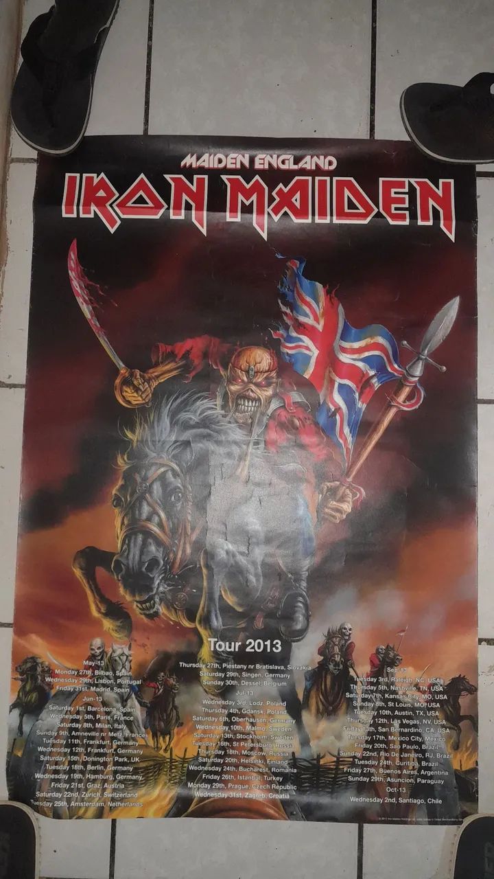 MAIDEN ENGLAND TOUR 2013 - Foto 4