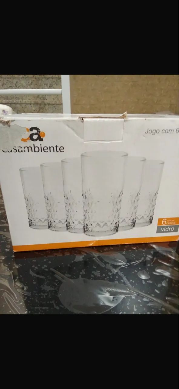 Copo conjunto 6 copos