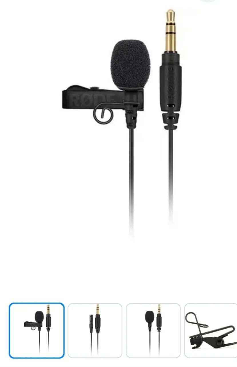 Microfone rode lavalier go omnidirectional