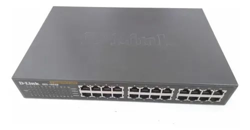 Switch 24 portas 10/100 DLINK DES1024D (leia o anúncio)