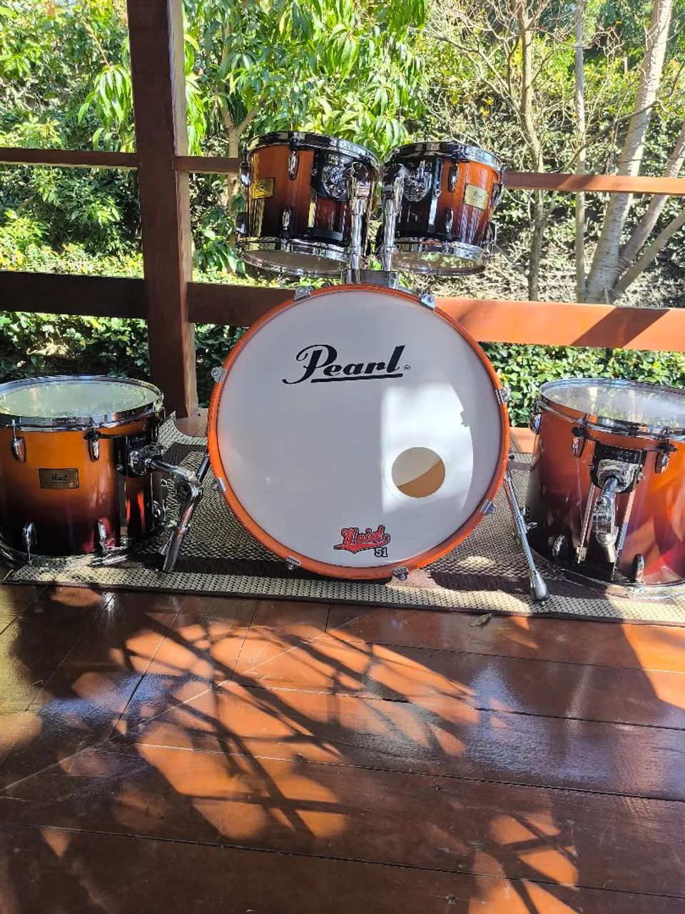 Bateria Pearl Session Custom Maple  - Foto 2