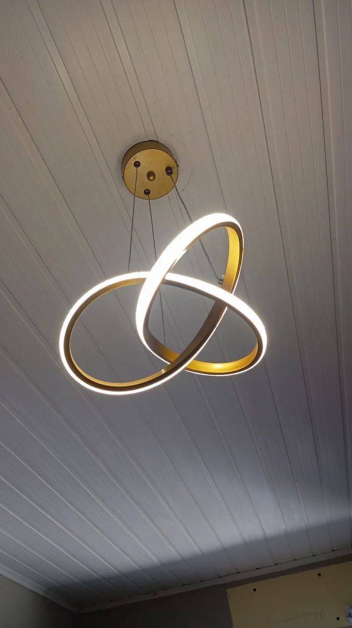 Lustre luminária moderna - Foto 4
