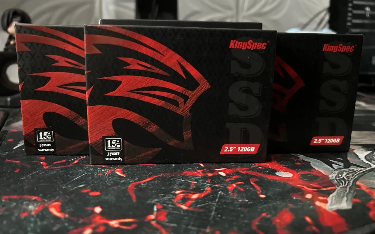 SSD 120GB KingSpec SATA III - Novo e na caixa (Melhore o desempenho) - Foto 3