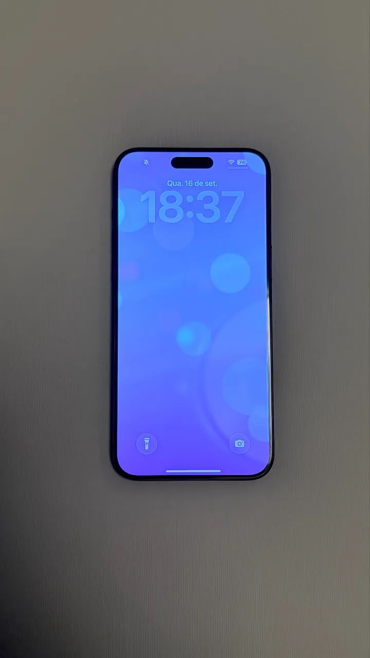 iPhone 15 Pro Max 256GB Titânio Preto - Impecável, único dono, com caixa e NF - Foto 4