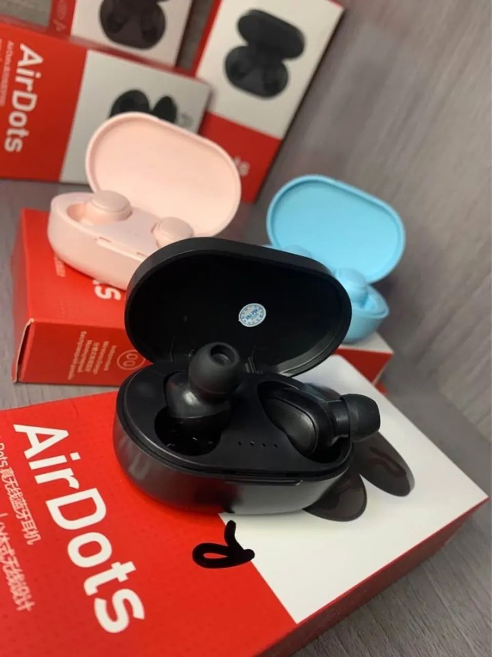 FONES BLUETOOTH AIR DOTS  ( VARIAS CORES DISPONÍVEIS) - Foto 5
