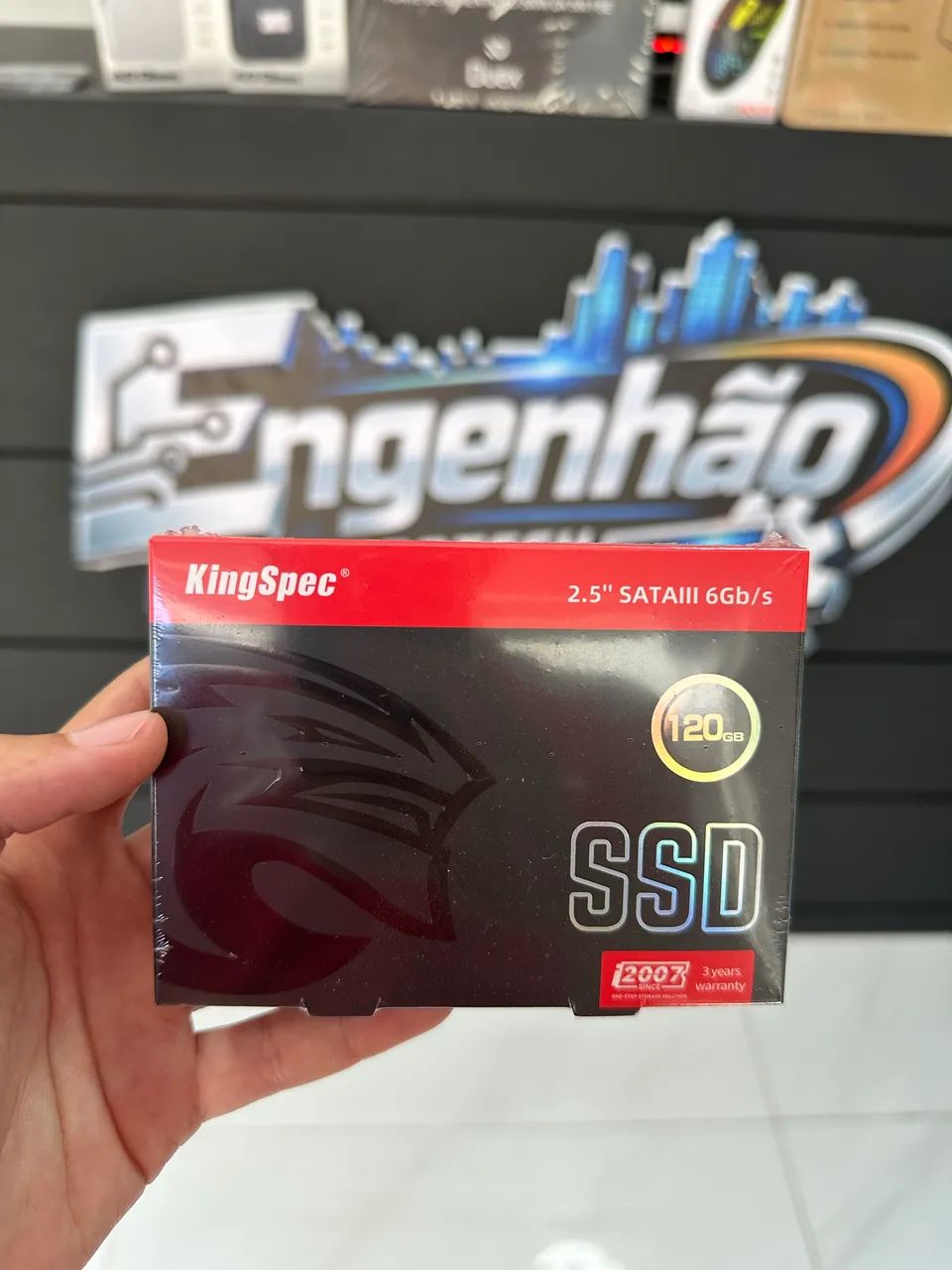 SSD 120gb data 3 Kingspec