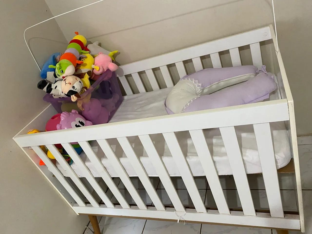 VENDO BERCO COM COLCHÃO  - Foto 2