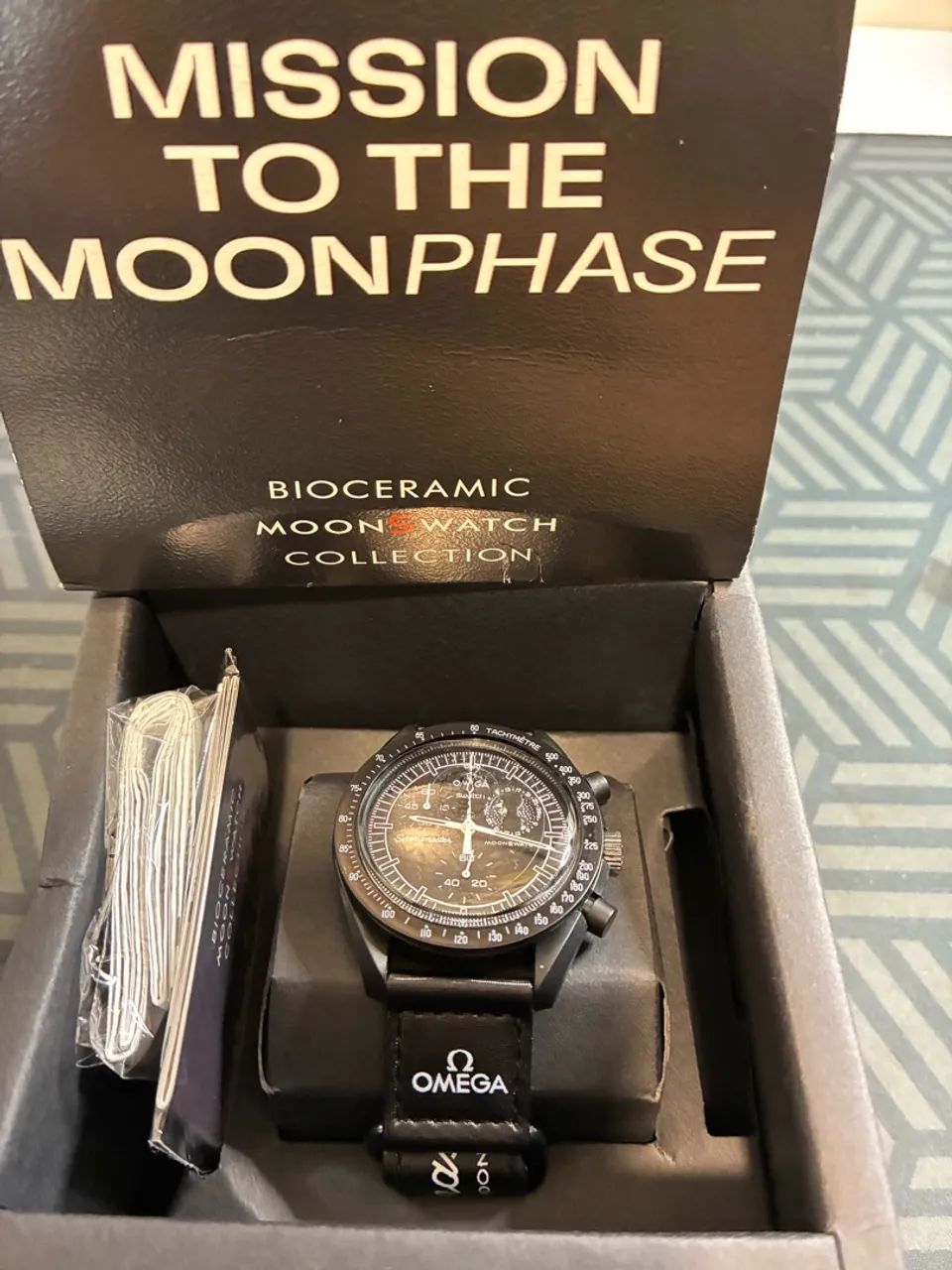 RELÓGIO SWATCH X OMEGA BIOCERAMIC MOONSWATCH - Foto 3