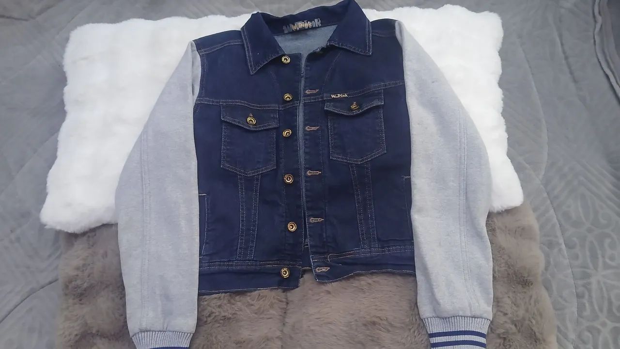 Jaqueta jeans estado de nova