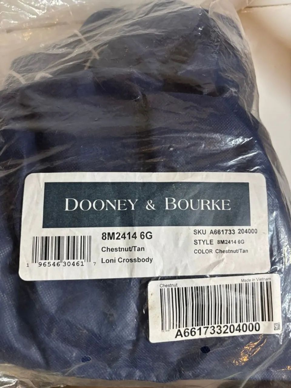 bolsa dooney & bourke loni crossbody chestnut - Foto 4
