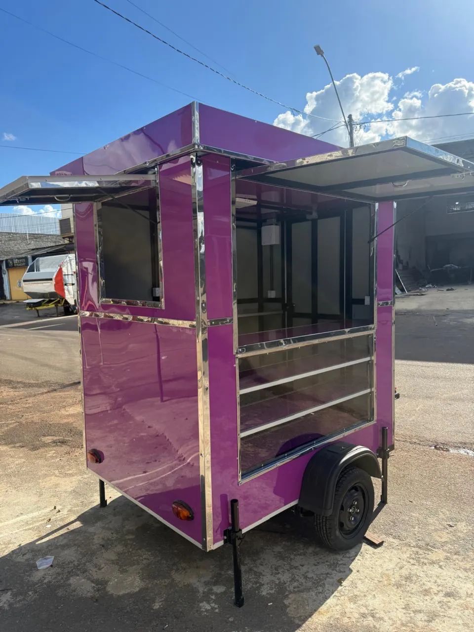 Trailer food truck 