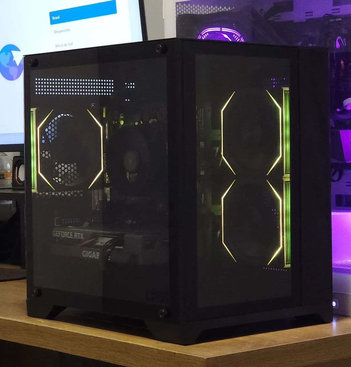 PC RTX3050 8GB + Ryzen 5 com garantia  - Foto 2