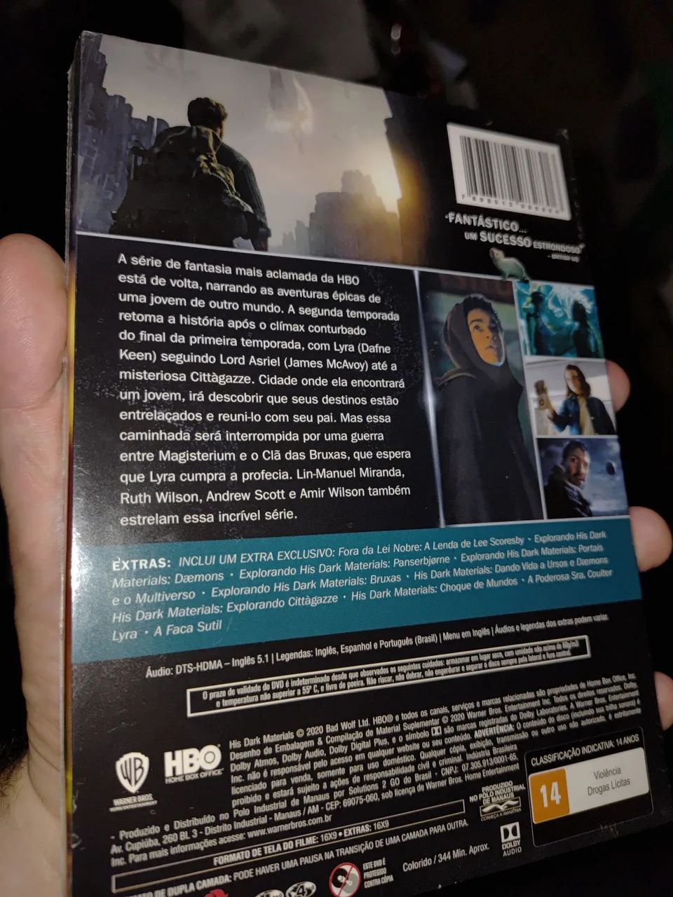 Dvd his dark materials - 2 temporada completa (lacrado) - Foto 2