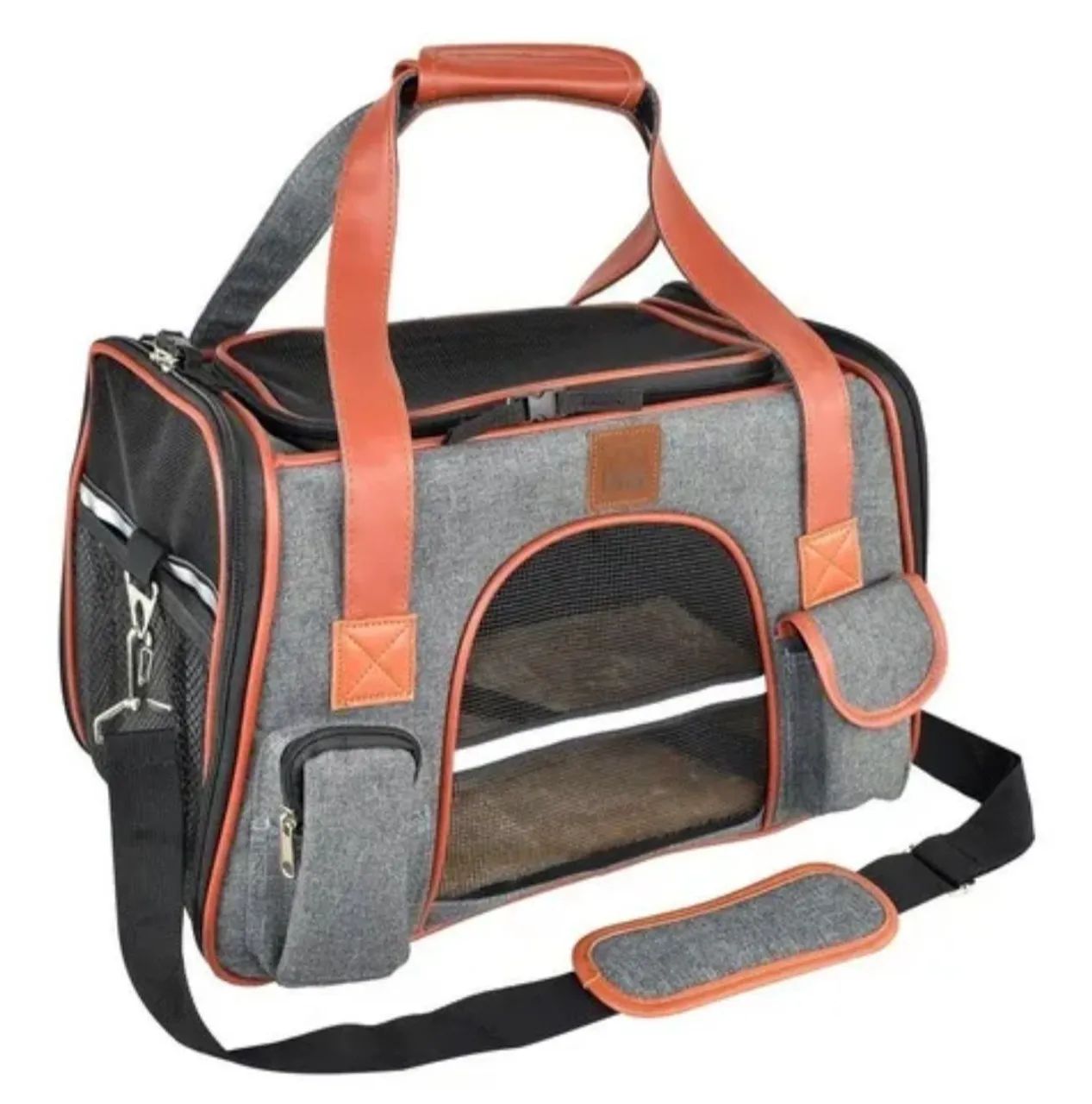 BOLSA DE TRANSPORTE PARA CÃES E GATOS