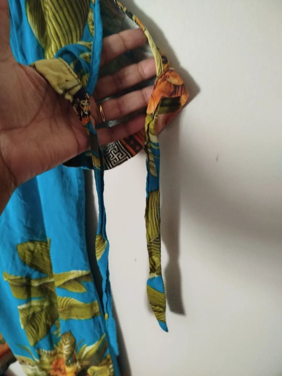 Vestido em viscose com estampa  - Foto 4