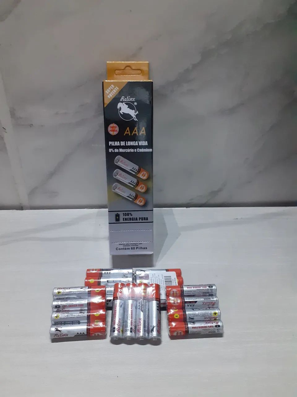 Pilha relinx aaa palito super power - Foto 5