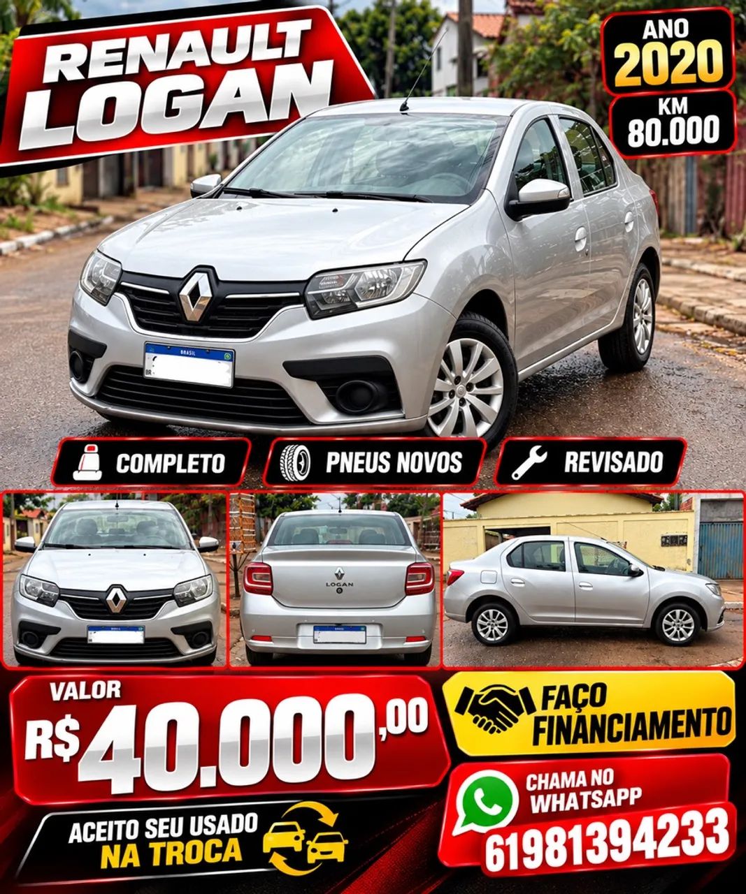 Renault Logan ZEN 1.0 12V 2020