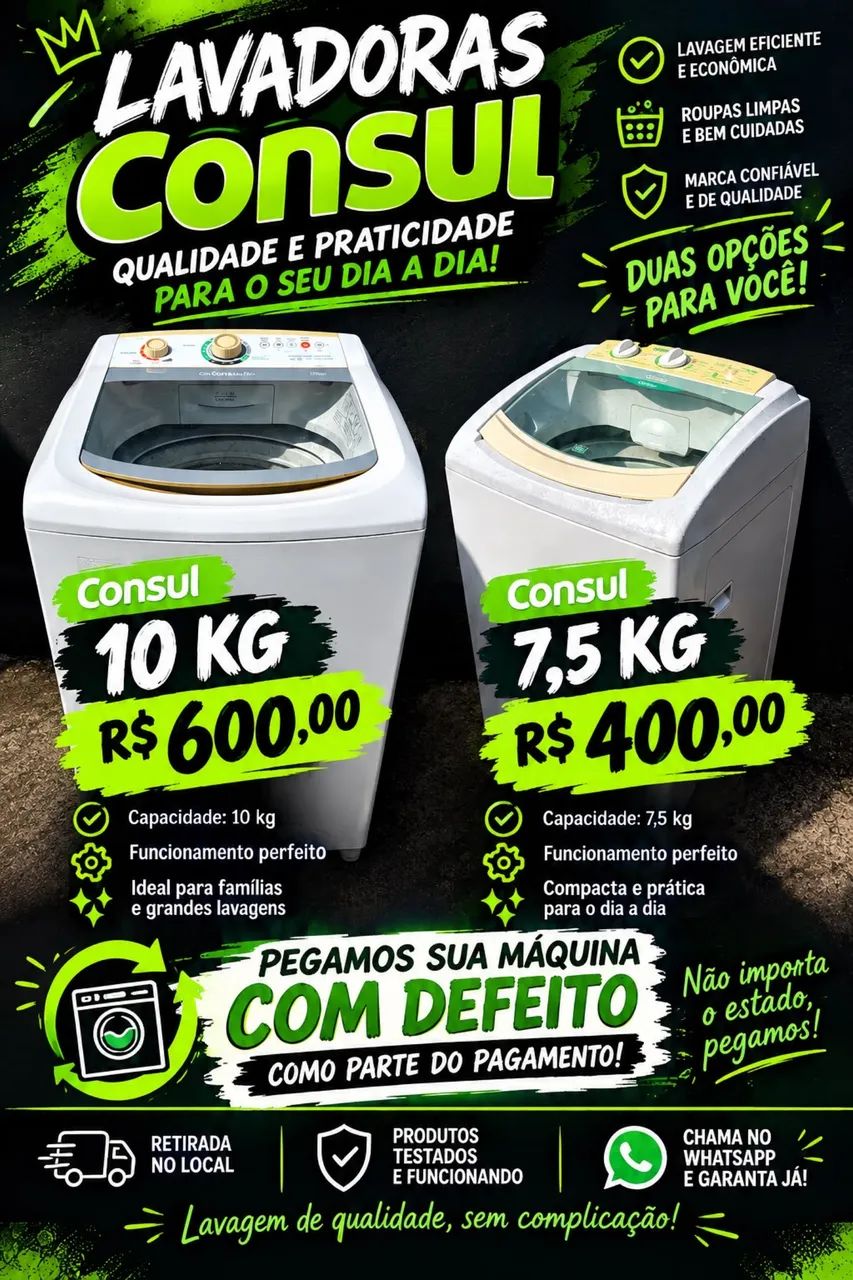 Máquinas de lavar 