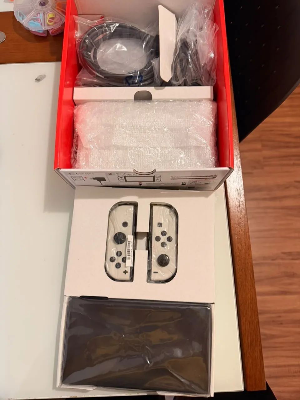 Nintendo Switch Oled + jogos. - Foto 4