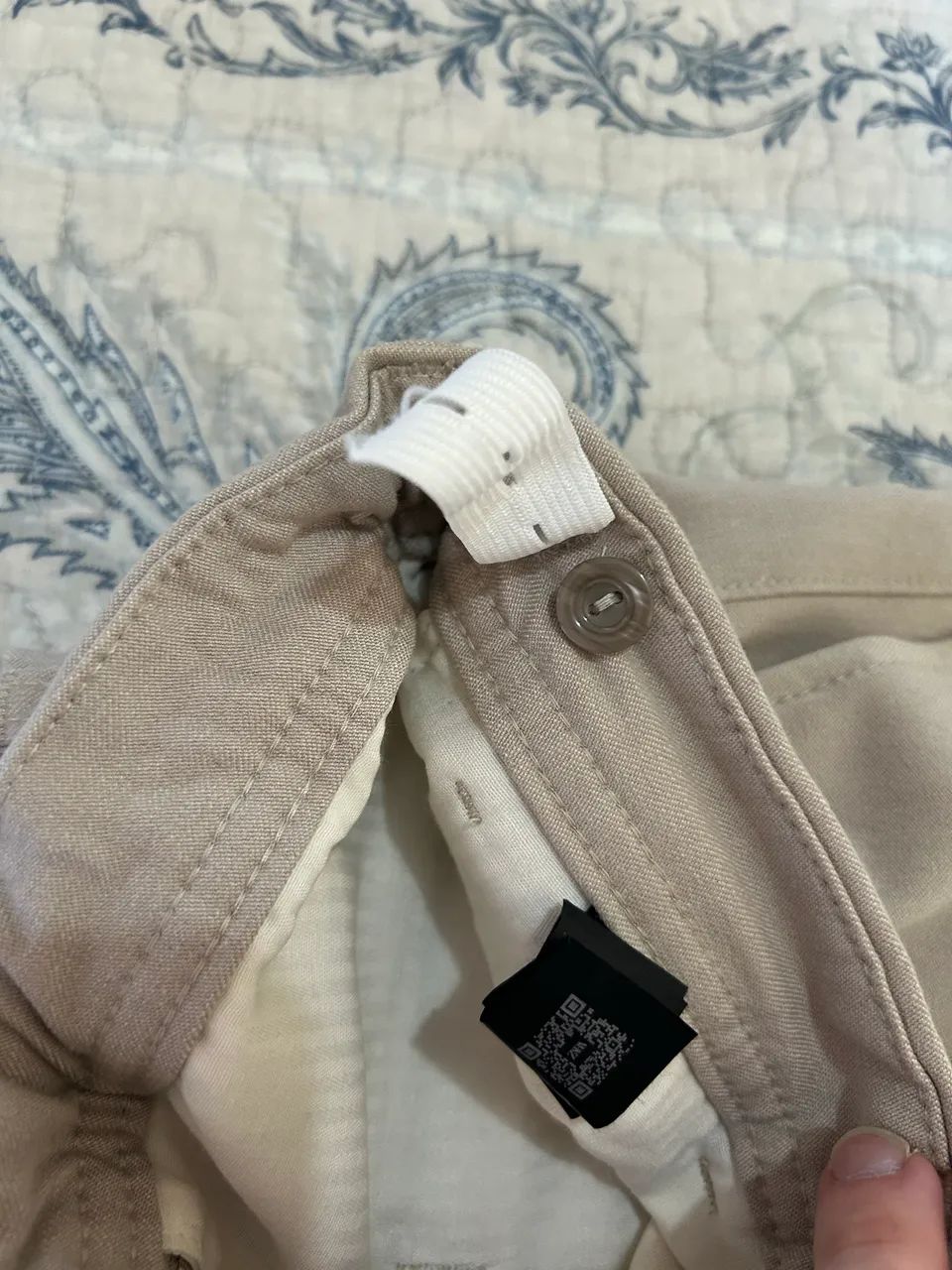 Calça Alfaiataria Zara 42 Caqui Marrom - Foto 2